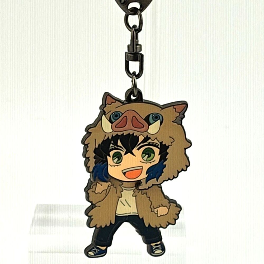 Inosuke Hashibira - Bandai Demon Slayer swing metal keychain